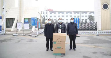 內(nèi)蒙古銳森環(huán)?？萍加邢薰鞠蝤櫟戮栀?zèng)防疫物資