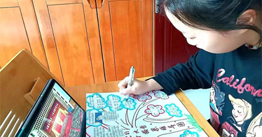 深入學(xué)習(xí)二十大，鴻德師生曬筆記（1）